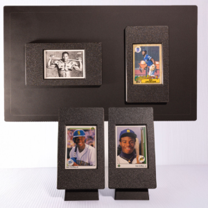 Wall Display + Desktop Display Bundle for Ungraded (Raw) Trading Cards